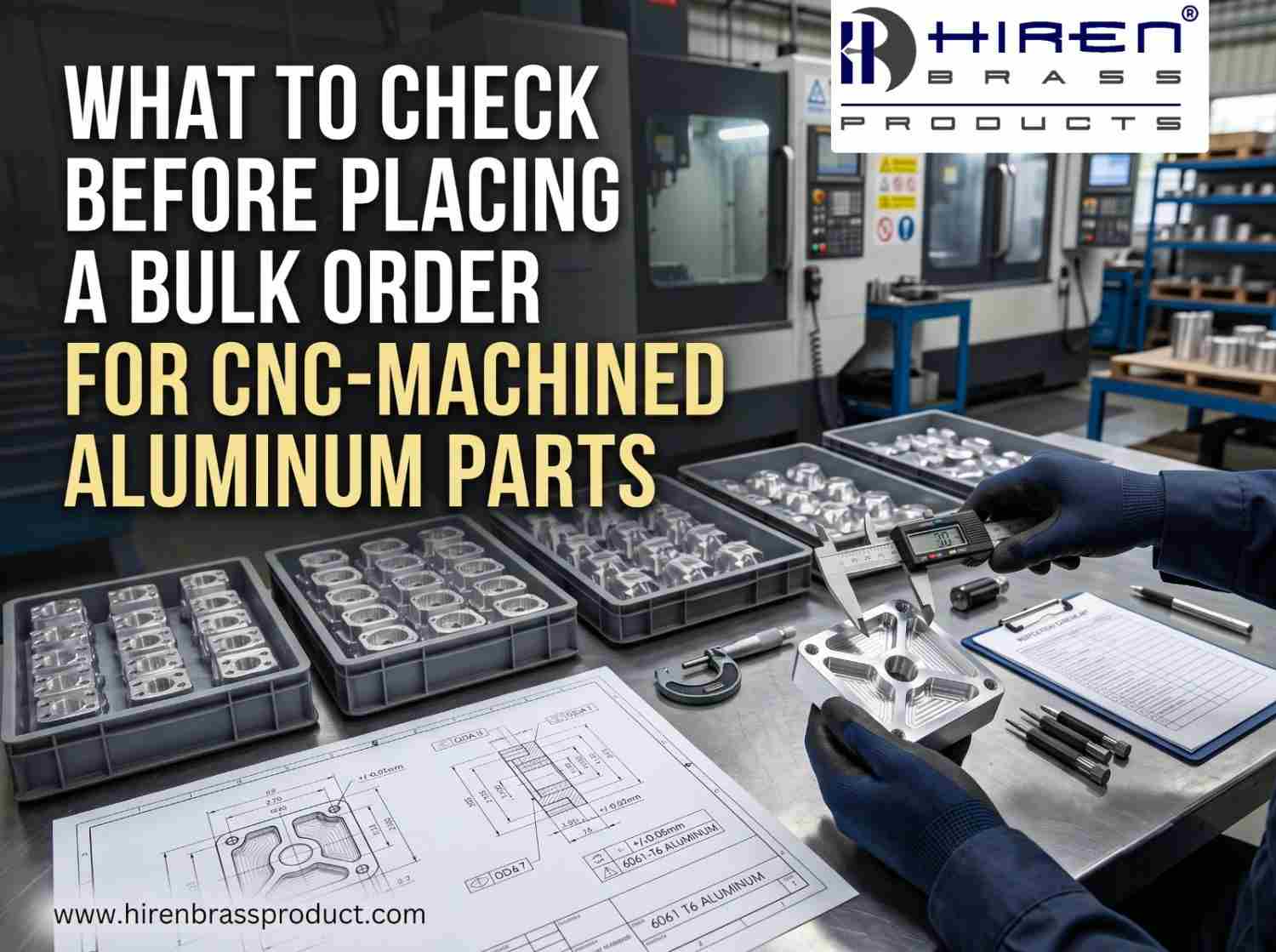 What to Check Before Placing a Bulk Order for CNC-Machined Aluminum Parts banner