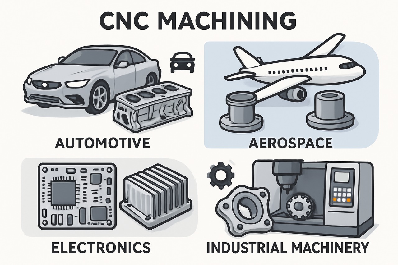 CNC parts application