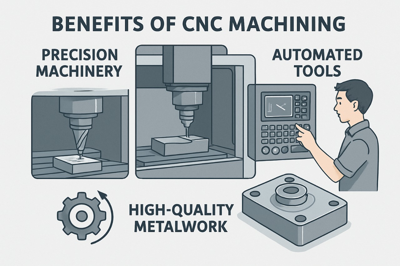 CNC machining benefits