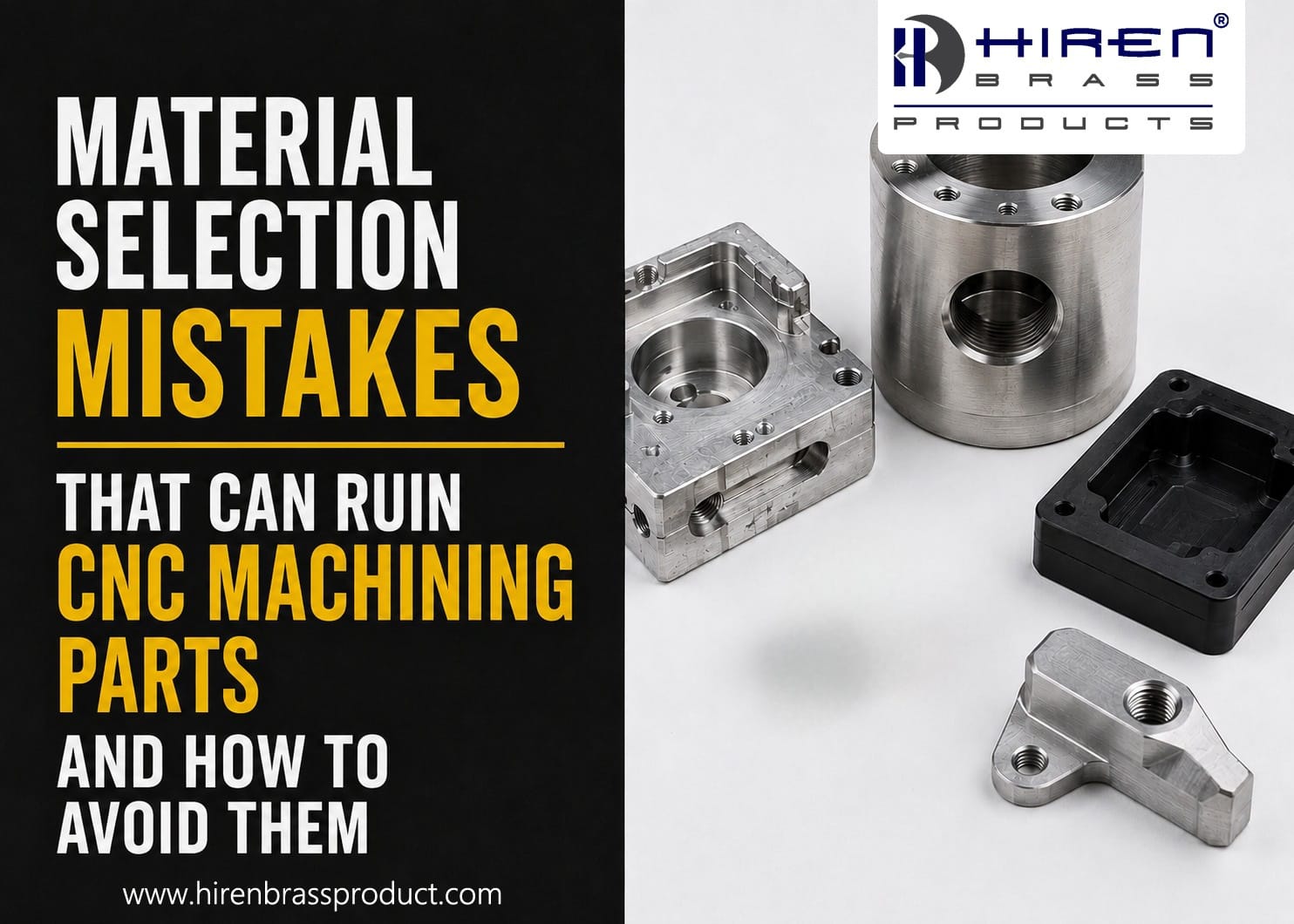 miterial selection mistakes for cnc part banner