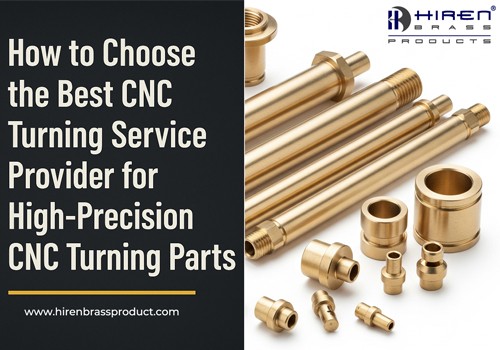 brass cnc turning parts service provier banner