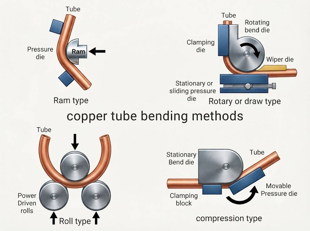 copper tube bending methods