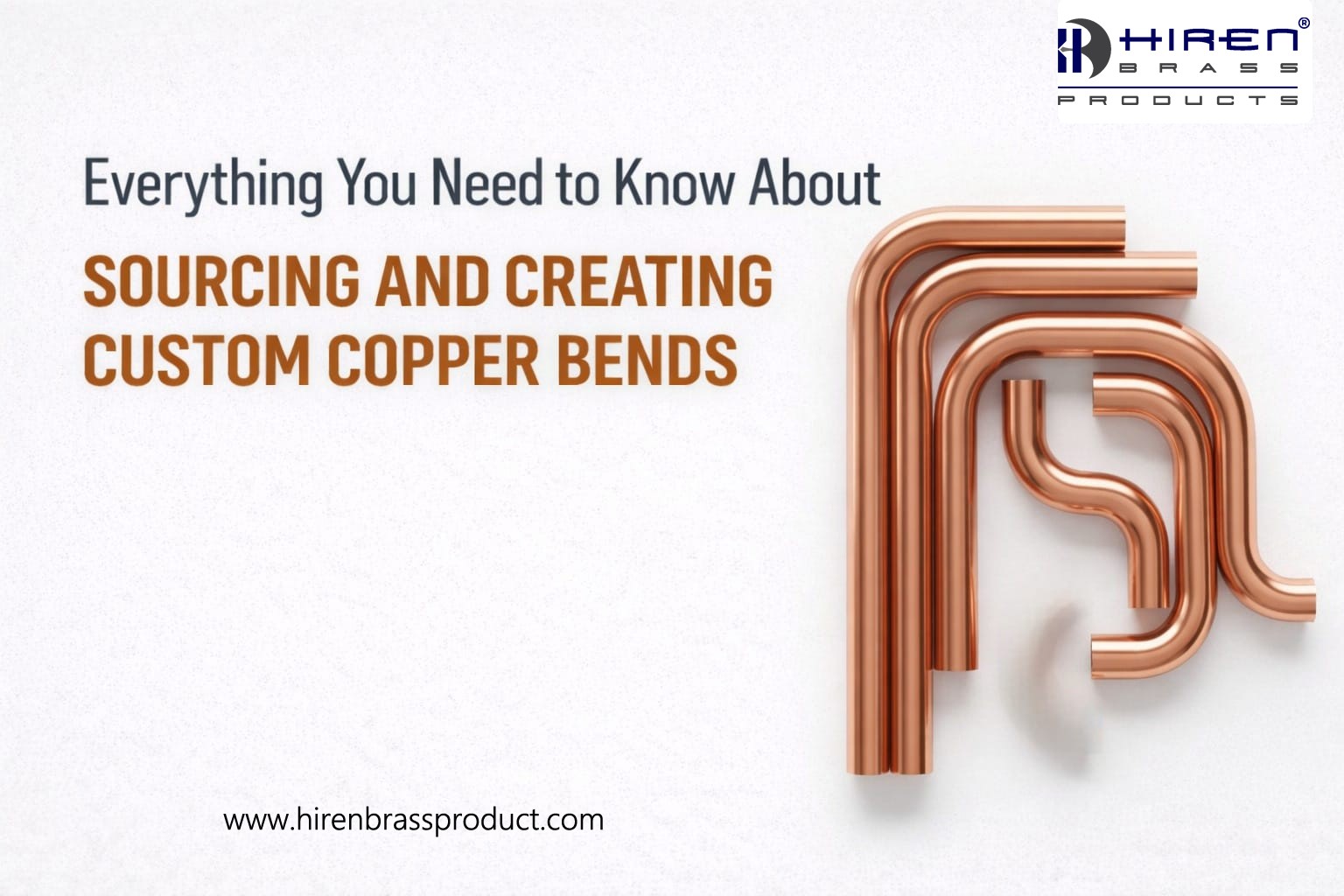 custom copper tube bends banner