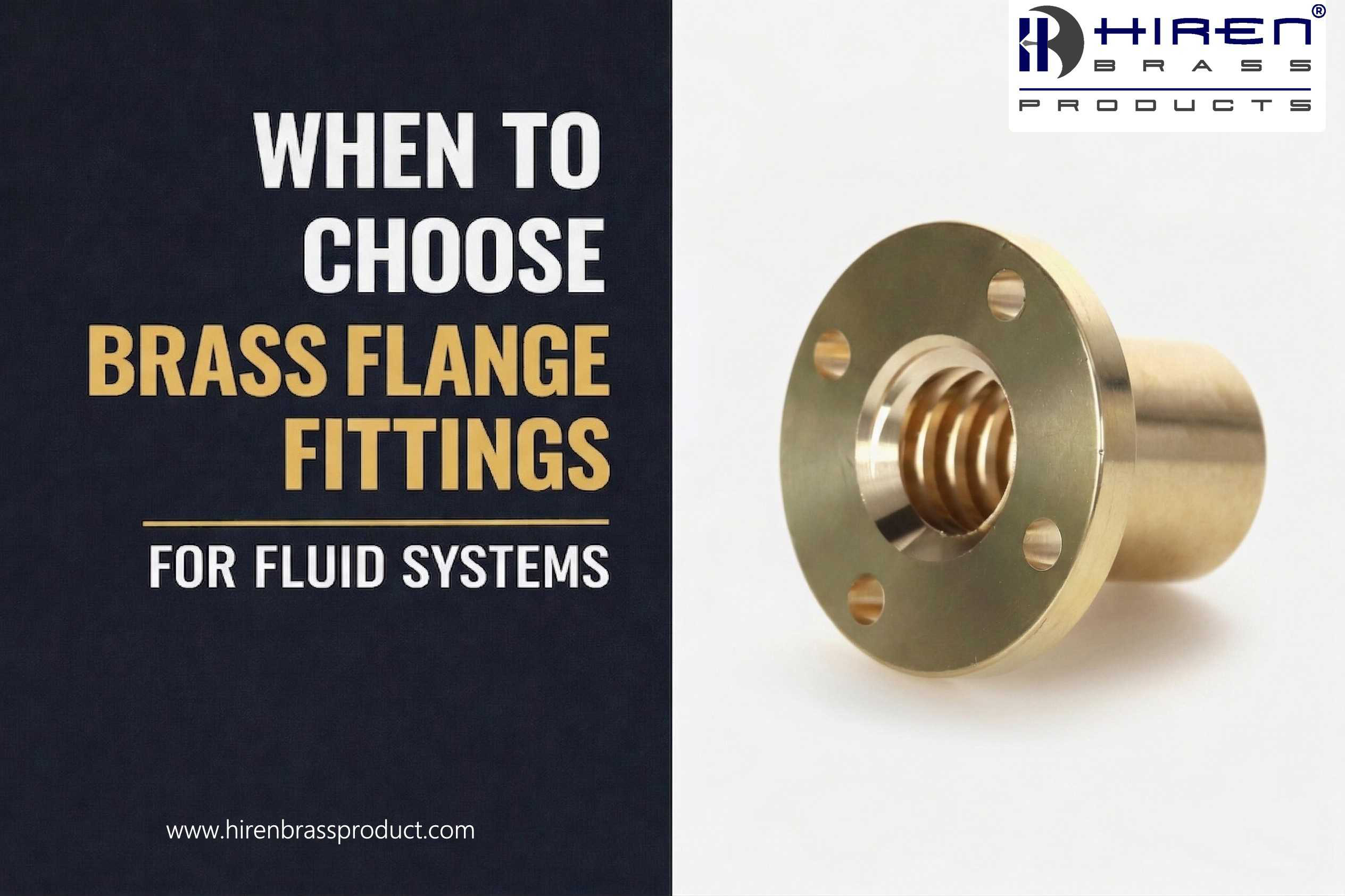 brass flange fitting banner