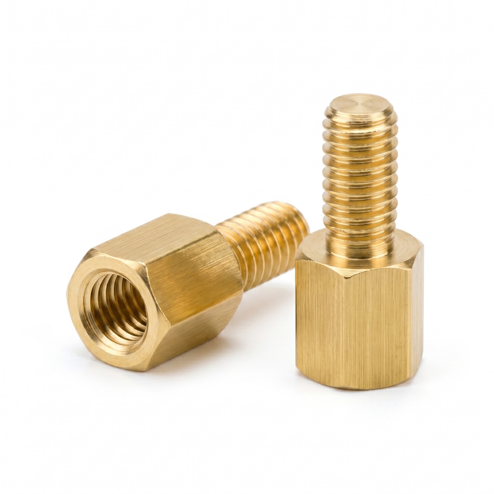 brass male female spacer standoff