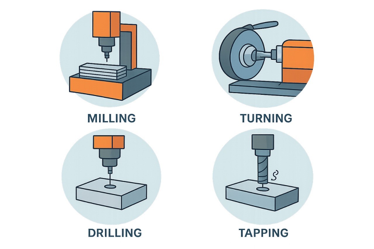 CNC Machining process