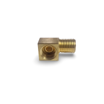 brass brake line inverted flare elbow fitting