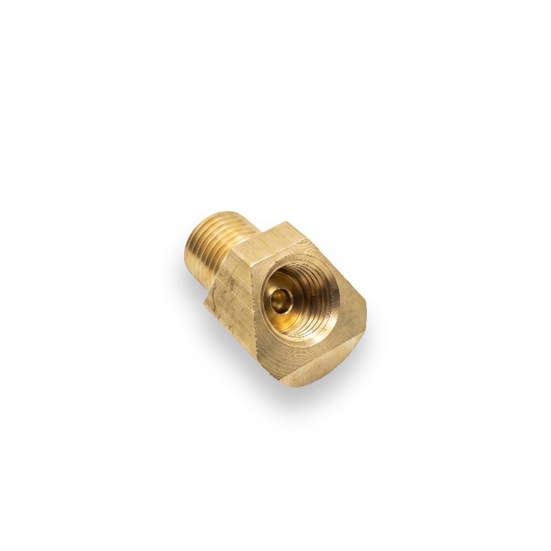 brasss bubble flare brake line fitting elbow