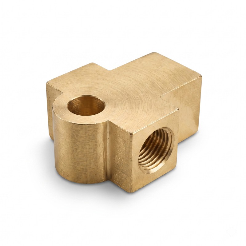 brass brake line fittings tee
