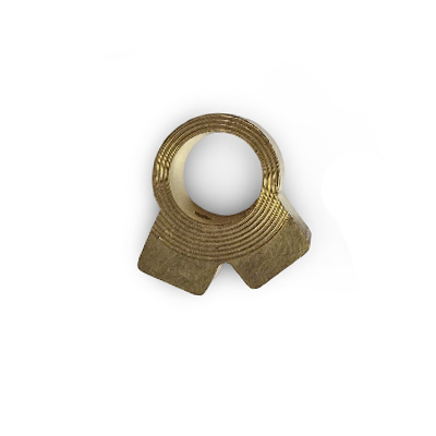 Brass master cylinder brake line two way Y fitting