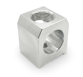 aluminum CNC machined part