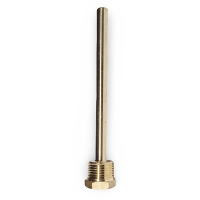 Custom brass CNC-turned immersion sleeve