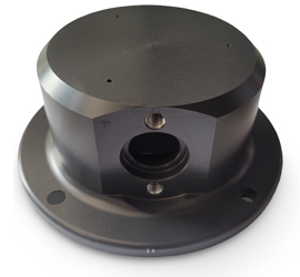 OEM aluminum cnc turned part with black Anodizing