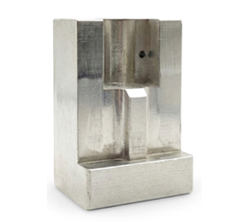 aluminum milled part