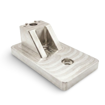custom aluminum precision CNC milled part
