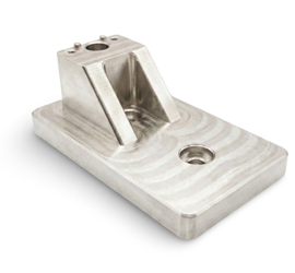 aluminum cnc milled part