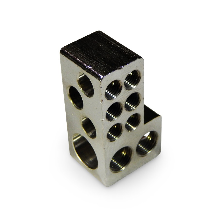 custom cnc milling brass part
