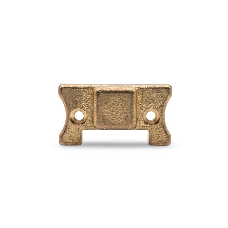 custom cnc milled bronze part