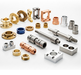 Parti CNC per fresatura e tornitura realizzate su misura