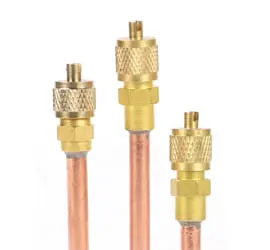 refrigeration access valve