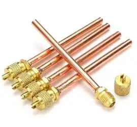 refrigeration service valve