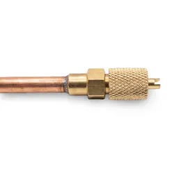 refrigerant access valve