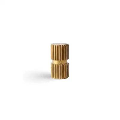 brass straight Knurling insert