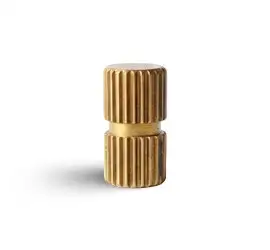 brass stright knurling molding inserts