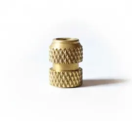 brass diamond knurling inserts