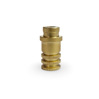 Brass cnc machined insert
