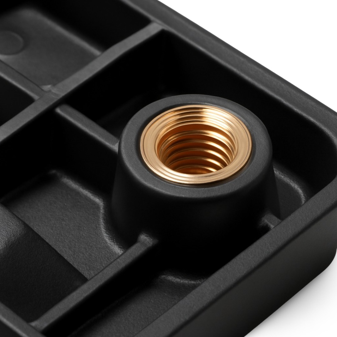 brass insert molding in plastic part