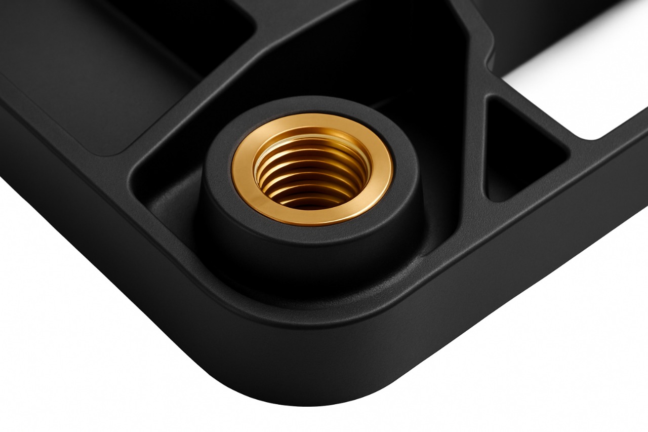 brass threaded inserts for plastic injection molding applications