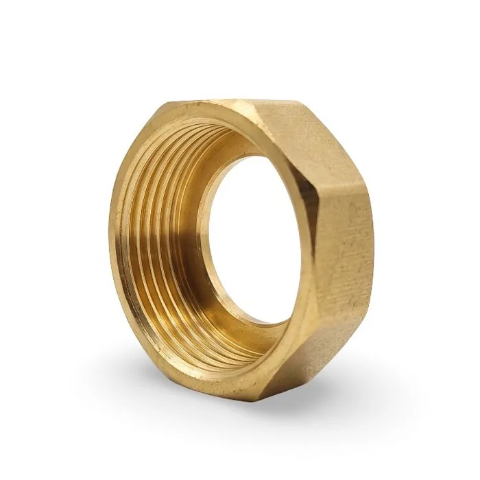 brass hex nut with G 5/4 inch thread