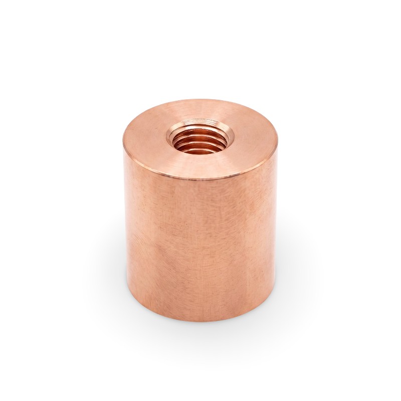 copper threaded spacer