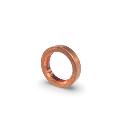 round copper spacer