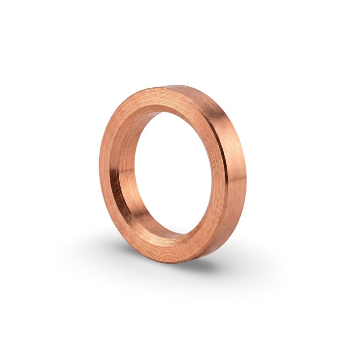 round copper spacer